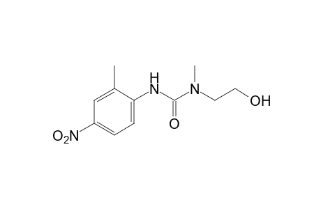 1-(2-hydroxyethyl)-1-methyl-3-(4-nitro-o-tolyl)urea