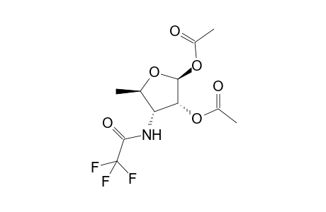 1,2-Di-O-acetyl-3,5-didesoxy-3-trifluoroacetamido-beta-D-ribofuranose