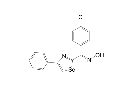 4-Chlorophenyl-(4-phenylselenazol-2-yl)ketoxime