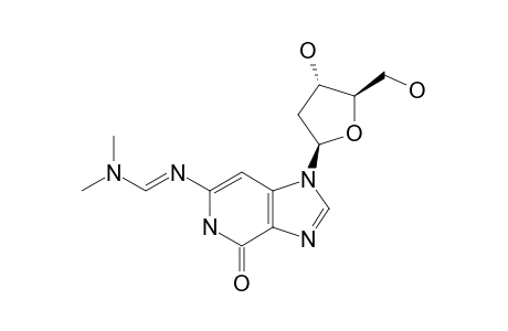 1-(2'-DEOXY-BETA-D-ERYTHRO-PENTOFURANOSYL)-6-([(DIMETHYLAMINO)-METHYLIDENE]-AMINO)-H-IMIDAZO-[4,5-C]-PYRIDIN-4(5H)-ONE