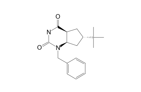 (4AR*,6R*,7AS*)-1-BENZYL-6-TERT.-BUTYL-1,2,3,4A,5,6,7,7A-OCTAHYDROCYCLOPENTA-[D]-PYRIMIDINE-2,4-DIONE