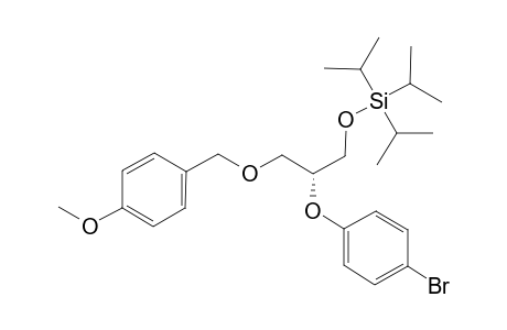 (R)-[2-(4''-BROMOPHENOXY)-3-(4'-METHOXYBENZYLOXY)-PROPOXY]-TRIISOPROPYLSILANE