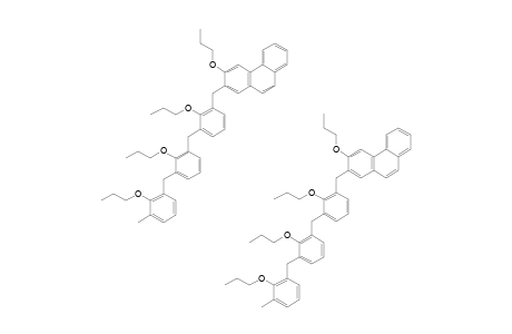 2-[3'-[3''-(3'''-METHYL-2'''-(PROPYLOXY)-BENZYL)-2''-(PROPYLOXY)-BENZYL]-2'-(PROPYLOXY)-BENZYL]-3-(PROPYLOXY)-PHENANTHRENE