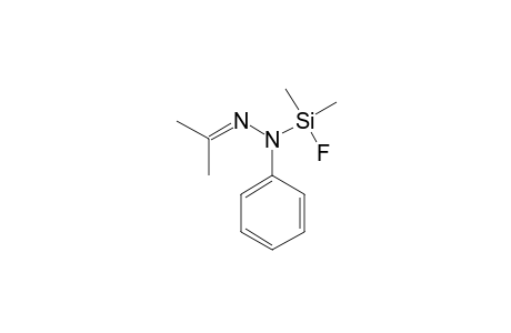 DIMETHYLKETONE-(FLUORODIMETHYLSILYL)-PHENYLHYDRAZONE