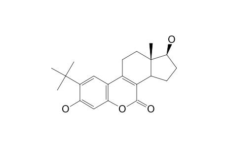 (+/-)-2-TERT.-BUTYL-3,17-BETA-DIHYDROXY-6-OXAESTRA-1,3,5(10),8(9)-TETRAEN-7-ONE