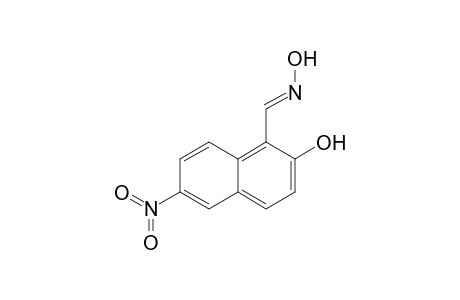 (E)-2-Hydroxy-6-nitro-1-naphthaldehyde oxime