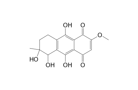 (1RS,2RS)-1,2,9,10-Tetrahydroxy-6-methoxy-2-methyl-1,2,3,4-tetrahydro-5,8-anthraquinone