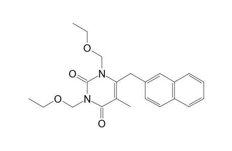 1-ETHOXYMETHYL-3-ETHOXYMETHYL-5-METHYL-6-(1-NAPHTHYLMETHYL)-URACIL