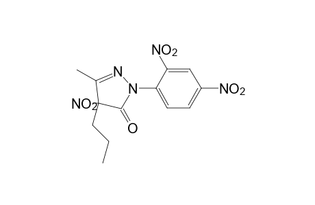 1,2-Dihydro-4-isopropyl-5-methyl-4-nitro-2-(2,4-dinitrophenyl)-3H-pyrazol-3-one