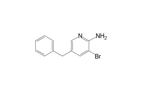 2-Pyridinamine, 3-bromo-5-(phenylmethyl)-