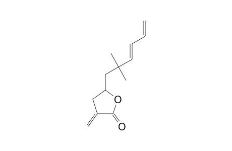 5-[(3E)-2,2-DIMETHYL-3,5-HEXADIENYL]-3-METHYLENE-DIHYDRO-2(3H)-FURANONE