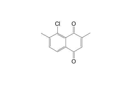 8-CHLORO-2,7-DIMETHYL-1,4-NAPHTHOQUINONE;8-CHLOROCHIMAPHILIN