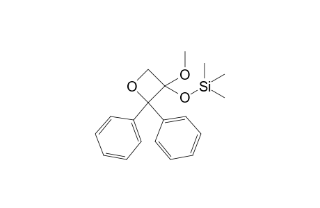 3-Methoxy-3-trimethylsiloxy-2,2-diphenyloxetane isomer