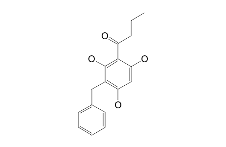 1-(3-BENZYL-2,4,6-TRIHYDROXYPHENYL)-1-BUTANON,3-BENZYLPHLOROBUTYROPHENON