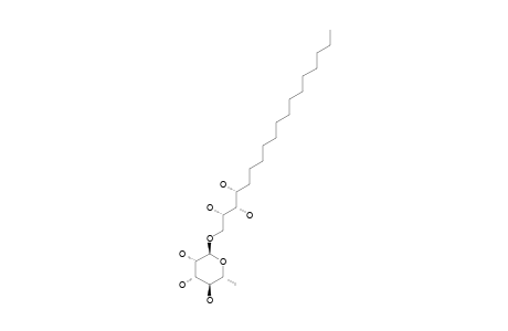 OCTADECANE-1,2S,3S,4R-TETROL-1-O-ALPHA-L-RHAMNOPYRANOSIDE