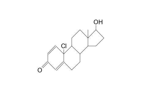 10b-Chloro-17b-hydroxy-estra-1,4-dien-3-one