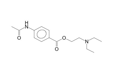 2-(diethylamino)ethyl 4-(acetylamino)benzoate