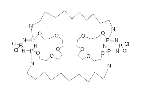 [N3P3CL2[O(CH2CH2O)4][NH(CH2)10NH]]2