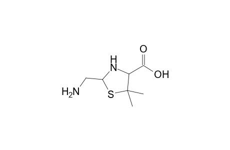 2-(Aminomethyl)-5,5-dimethyl-1,3-thiazolidine-4-carboxylic acid