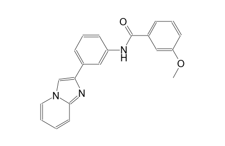 N-(3-imidazo[1,2-a]pyridin-2-ylphenyl)-3-methoxybenzamide