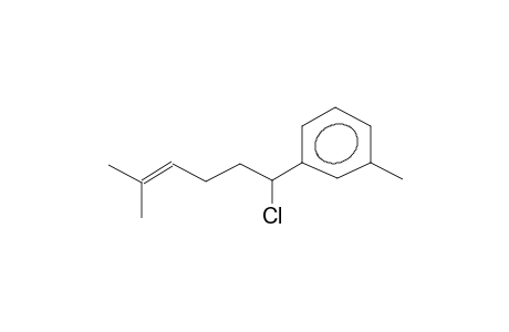 3-(1-CHLORO-5-METHYLHEX-4-ENYL)TOLUENE