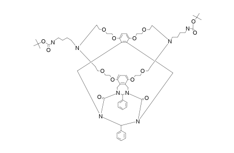 #12;8,25-BIS-[4-[(TERT.-BUTOXYCARBONYL)-AMINO]-BUTYL]-36,37-DIPHENYL-2,5,11,14,19,22,28,31-OCTAOXA-8,25,35,38,43,45-HEXAAZAOCTACYCLO-[30.15.2.1(35,38).0(15,41)