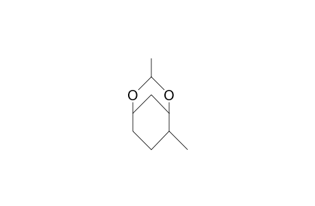 3,6-Dimethyl-2,4-dioxabicyclo(3.3.1)nonane