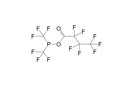 HEPTAFLUOROBUTANOYL BIS(TRIFLUOROMETHYL)PHOSPHINITE