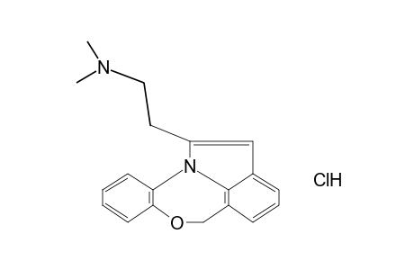 1-[2-(DIMETHYLAMINO)ETHYL]-6H-INDOLO[7,1-cd][1,5]BENZOXAZEPINE, MONOHYDROCHLORIDE