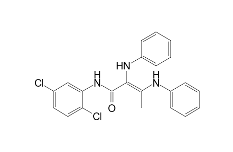 2-Butenamide, N-(2,5-dichlorophenyl)-2,3-bis(phenylamino)-