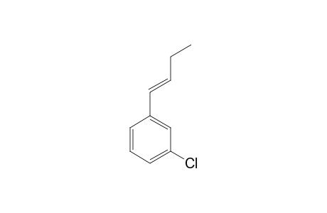 Benzene, 1-(1-butenyl)-3-chloro-, (E)-trans-1-(3-Chlorophenyl)-1-butene