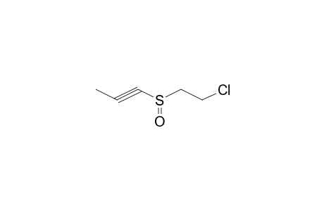 2-CHLOROETHYL 1-PROPYNYL SULFOXIDE