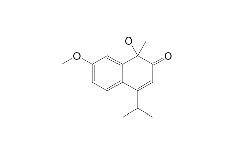 1-HYDROXY-4-(2-PROPYL)-7-METHOXY-1-METHYL-1H-NAPHTHALENE-2-ONE