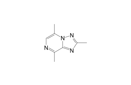 [1,2,4]Triazolo[1,5-a]pyrazine, 2,5,8-trimethyl-