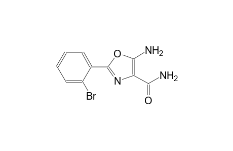 5-amino-2-(2-bromophenyl)-1,3-oxazole-4-carboxamide