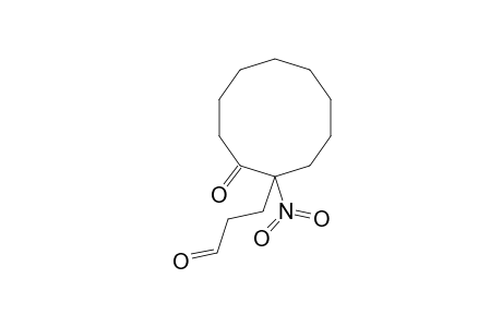 3-(1'-NITRO-2'-OXO-CYCLODECYL)-PROPANAL