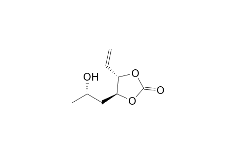 (4S,5S)-4-((S)-2-Hydroxy-propyl)-5-vinyl-[1,3]dioxolan-2-one