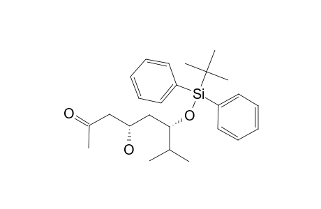 (ANTI)-(4S,6S)-6-(TERT.-BUTYLDIPHENYLSILYLOXY)-4-HYDROXY-7-METHYLOCTAN-2-ONE;MAJOR-DIASTEREOMER