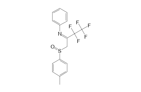 [R(S)]-2-(Z)-(PHENYLIMINO)-4,4,4,3,3-PENTAFLUOROBUTYL-1-PARA-TOLYLSULFOXIDE