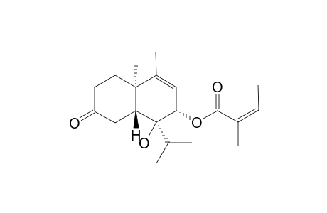 CRISPANONE;[1-S-[1-ALPHA,2-BETA-(Z),4A-ALPHA,8A-BETA]]-[1,2,4A,5,6,7,8,8A-OCTAHYDRO-1-HYDROXY-4,4A-DIMETHYL-1-(1-METHYLETHYL)-7-OXO-2-NAPHTHALENYL]