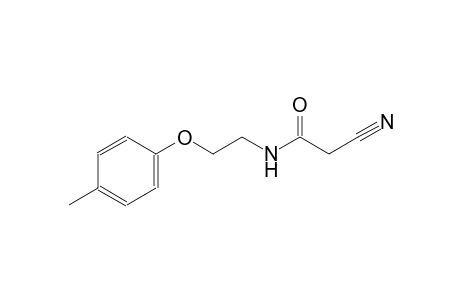 2-Cyano-N-[2-(4-methylphenoxy)ethyl]acetamide