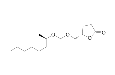 (S,R)-2-{[(1'-methylheptyl)oxymethyl]oxymethyl}-5-oxotetrahydrofuran