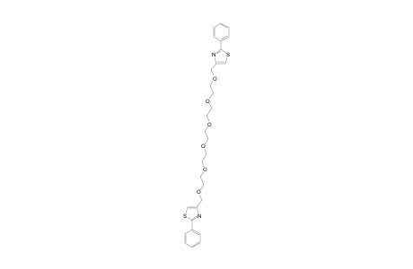 1,16-BIS-[2'-PHENYL-4'-METHYLTHIAZOL]-PENTA-ETHYLENE-GLYCOL