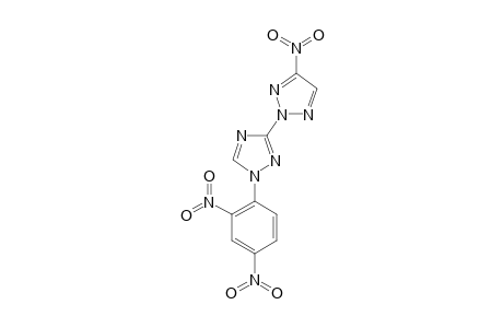 1-(2,4-DINITROPHENYL)-3-(4-NITRO-1,2,3-TRIAZOL-2-YL)-1,2,4-TRIAZOLE