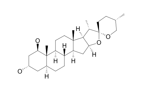 BRISBAGENIN;(25R)-1-BETA,3-ALPHA-DIHYDROXY-5-ALPHA-SPIROSTANE