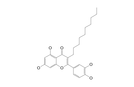 3-DECYL-3',4',5,7-TETRAHYDROXYFLAVONE