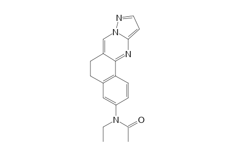 3-[(N-ACETYL-N-ETHYL)-AMINO]-5,6-DIHYDROBENZO-[H]-PYRAZOLO-[1,5-A]-QUINAZOLINE