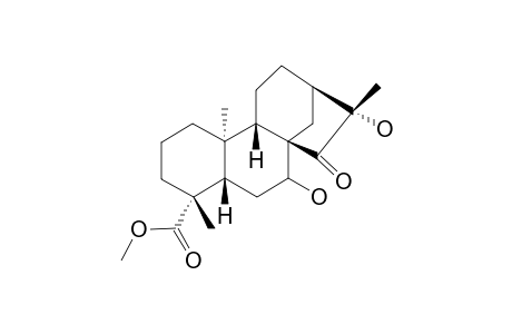 METHYL-ENT-7-BETA,16-BETA-DIHYDROXY-15-OXOKAURAN-19-OATE