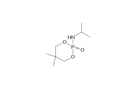 ISOPROPYLPHOSPHORAMIDIC ACID, CYCLIC 2,2-DIMETHYLTRIMETHYLENE ESTER