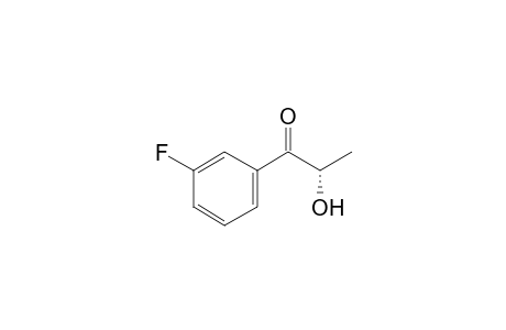 (2S)-1-(3-fluorophenyl)-2-hydroxy-1-propanone